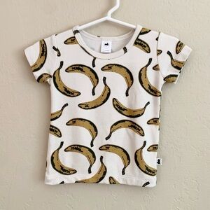 Little & Lively Bamboo Tee • Bananas • 0-6 Months